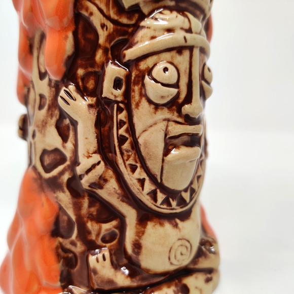 Disneyland Krakatoa Tiki Mug Cup 2nd Edition Trader Sams Enchanted Tiki Bar Lava - Picture 6 of 16